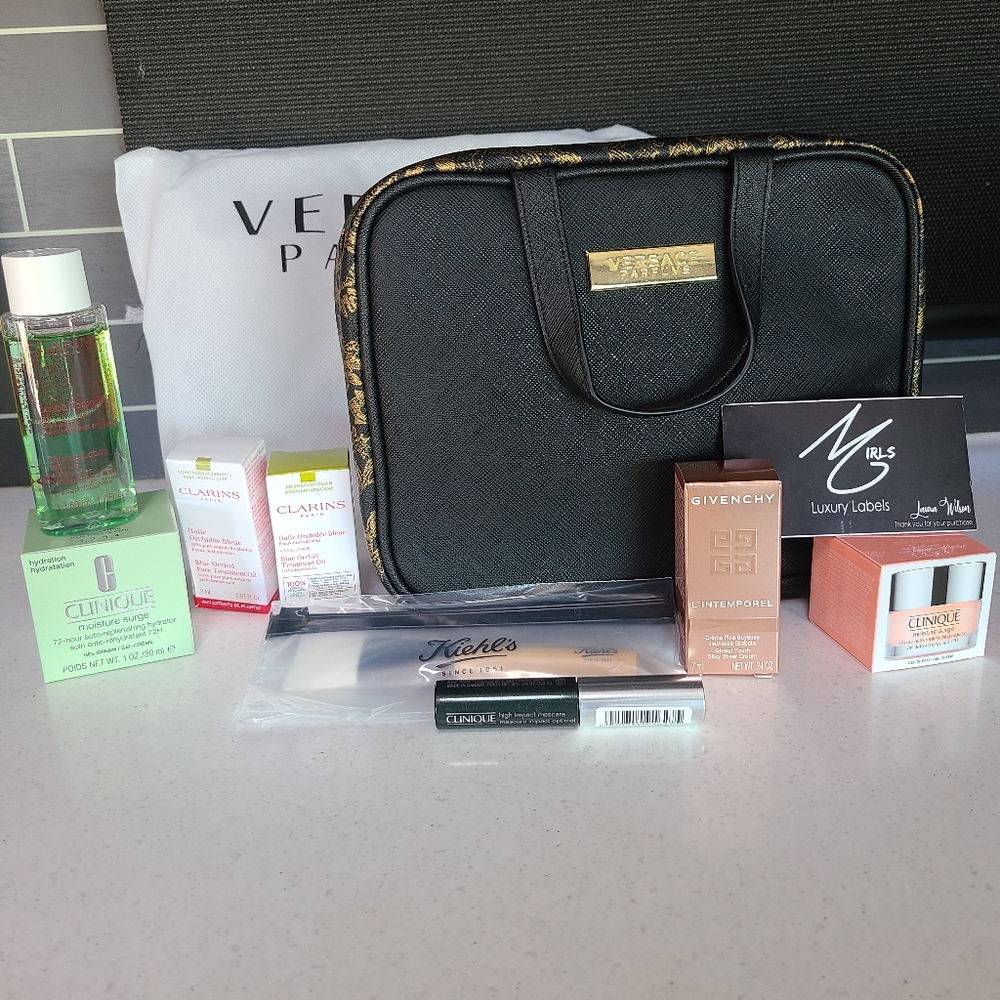 Versace perfumes cosmetic bag